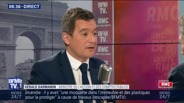 Gérald Darmanin est singulièrement opposé à toute augmentation d'impôts