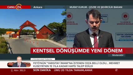 Kentsel dönüşümde yeni yol haritası