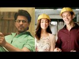 Shah Rukh Khan's Raees To Enter The 100 Crore Club Soon While Hrithik's Kaabil Catches Up!