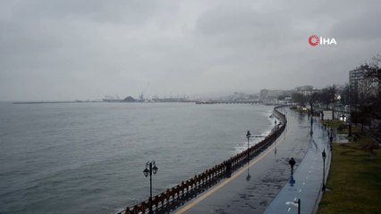 Marmara’da deniz ulaşımına poyraz engeli