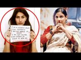 OMG! Now Vidya Balan SPEAKS UP on Gurmehar controversy