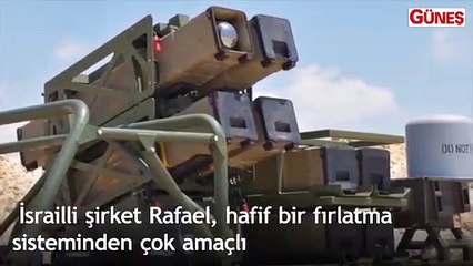 İsrail yeni füzesini test etti, O anlar kamerada