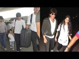 Shah Rukh Khan spotted with his kids Suhana & AbRam