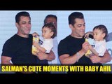 Salman Khan's CUTE moments with Baby Ahil