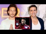 Tiger Shroff says Akshay Kumar can become Iron Man