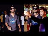 Sushant Singh Rajput Clicks NON-STOP Selfies With Fans At The Mumbai Airport