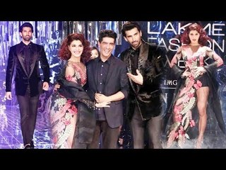 Jacqueline Fernandez and Aditya Roy Kapur at Lakme Fashion Week Grand Finale 2017!