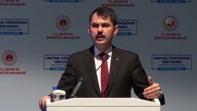 Kurum: 'Kentsel dönüşümün belli bir ayağı da iklim değişikliği ile ilgili mücadele olacak' - ANKARA