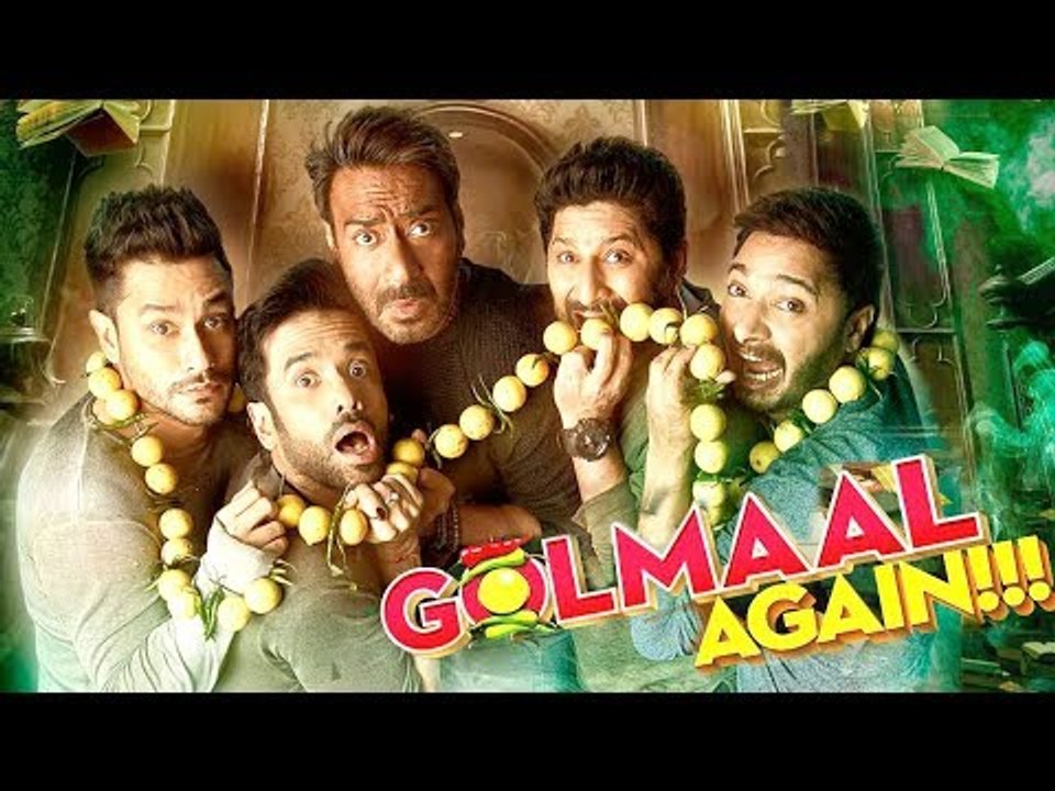 Golmaan Again Movie FIRST Look - Ajay Devgn,Arshad Warsi,Tusshar,Parineeti,Kunal Khemu | Golmaal 4