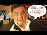 ANGRY Rishi Kapoor Threatens To HIT Reporter Asking About Ranbir Mahira CAUGHT Smoking Together