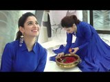 Baahubali Actress Tamanna Bhatia's Diwali 2017 Celebration INSIDE House In Mumbai
