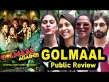 Golmaal Again Movie Public Review - Ajay Devgn,Arshad Warsi,Parineeti,Tusshar,Shreyas,Kunal Khemu