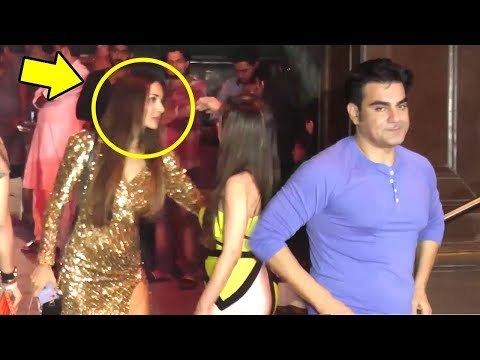 Malaika Arora LEAVES When Arbaaz Khan ARRIVES At Gauri Khan's Party