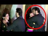 Ranbir Kapoor KISSES Dangal Girl Sanya Malhotra At Aamir Khan's Diwali Party