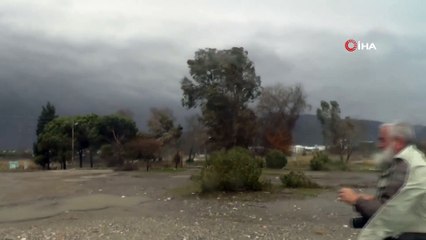 Buse'yi arama çalışmalarına fırtına engeli