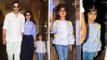 Askahy Kumar With Family-  CUTE Daughter Nitara  & Wife Twinkle Khanna Watch Movie