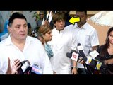 Bollywood Celebs Harassed By Media At Shashi Kapoor's Prayer Meet- Shahrukh,Amitabh,Rishi,Ranbir