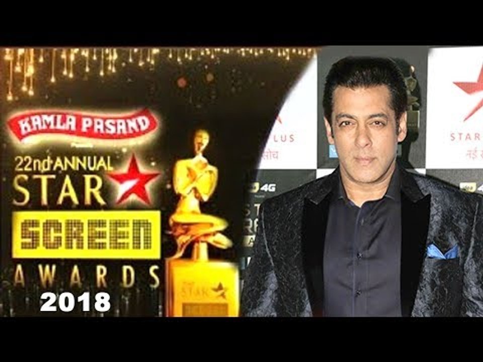 Star Screen Awards 2018 Full EVENT HD  - Salman Khan,Tiger Shroff
