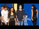 Shahrukh Khan With Family - Daughter Suhana Khan,Sons Abram & Aryan Khan & Wife Gauri At School