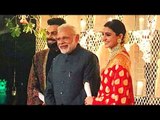 PM Narendra Modi At Virat Kohli Anushka Sharma's Wedding Reception Video LEAKED
