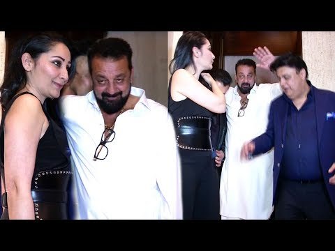 Drunk Sanjay Dutt CREATES A Scene At Manish Malhotra's Party