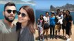 Virat Anushka Roaming With Indian Cricketers & Their Wives In South Africa