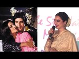 EMOTIONAL Rekha Breaks Down Talking About Amitabh Bachchan While Honoring Lata Mangeshkar