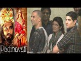 Akshay Kumar Leaves Padman Promotions To Watch Padmavati With Family-Son Aarav & Wife Twinkle