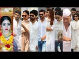 Bollywood Celebs Pay Their Last RESPECT To Sridevi | Deepika Padukone, Shahid Kapoor, Mira Rajput