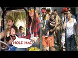 CUTE Taimur Ali Khan Playing HOLI With Daddy Saif Ali Khan and Mommy Kareena Kapoor