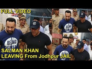 Скачать видео: Salman Khan WALKS OUT Of Jodhpur Jail FULL VIDEO | Salman Khan Gets BAIL | Salman Blackbuck Case