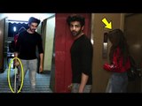 INJURED Kartik Aaryan With Girlfriend On a Late Night Movie Date | Spotted At PVR Juhu