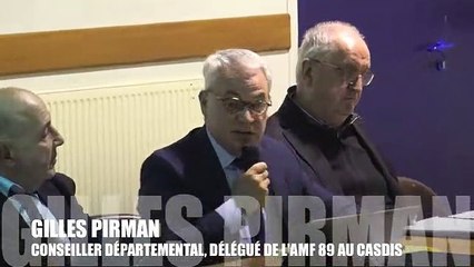 AMF 89 à Guerchy : le coup de gueule de Éric Jublot maire délégué de Charny