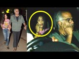 Sridevi's Daughter Jhanvi Kapoor VISITS Brother Arjun Kapoor's House With Father Boney Kapoor