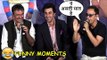 All FUNNY MOMENTS At Sanjay Dutt's Biopic SANJU Teaser Launch | Ranbir Kapoor, Rajkumar, Vidhu Vinod