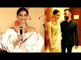 Sonam Kapoor FINALLY Speaks Up On Her Wedding |  Veere Di Wedding Trailer Launch