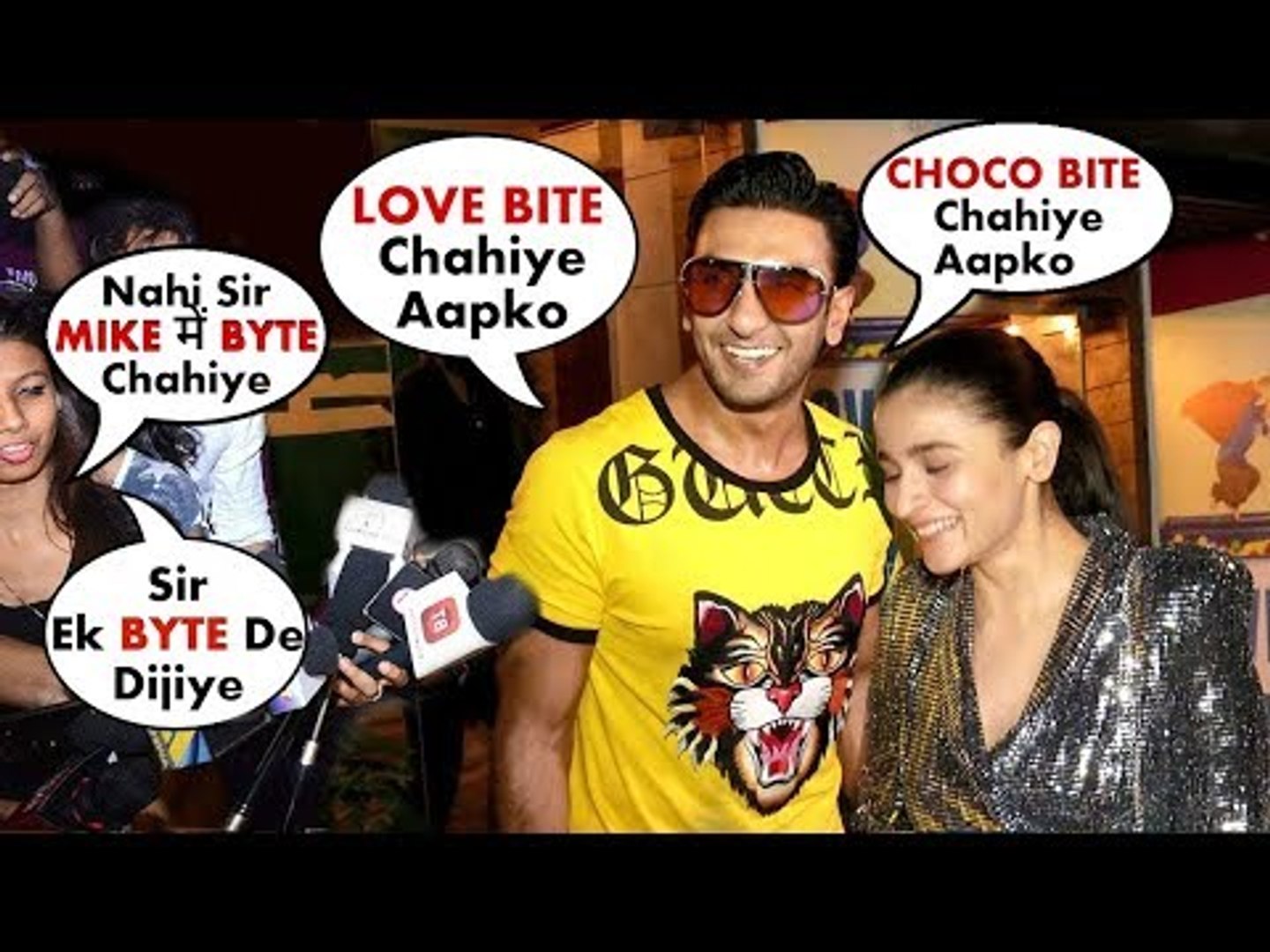 Ranveer Singh's SHOCKING Double Meaning Talk With FEMALE Reporter ...