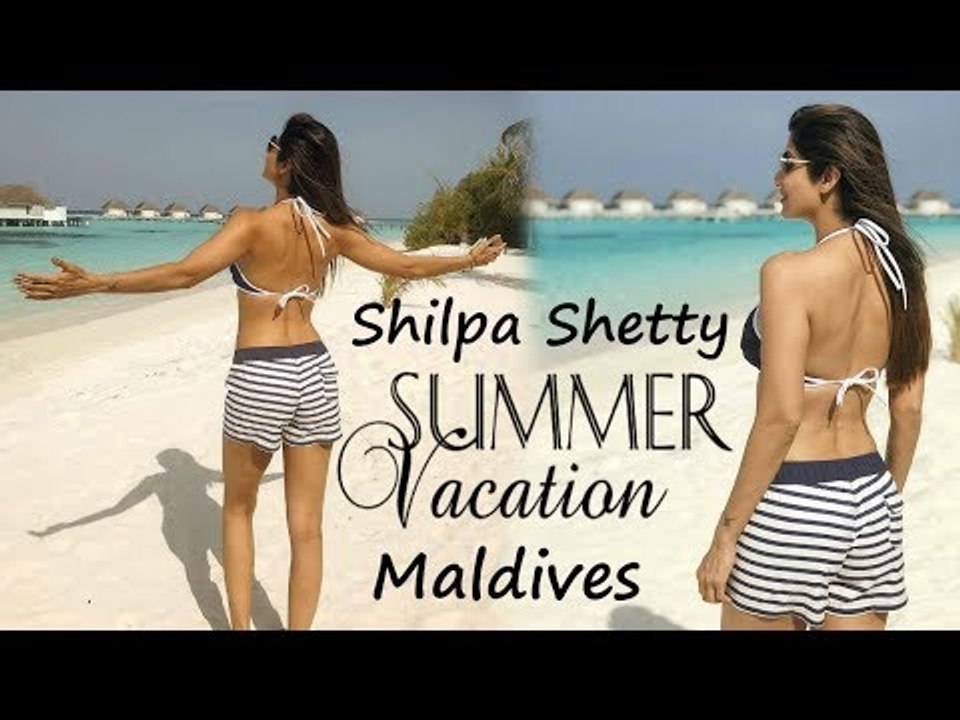 Shilpa Shetty On Summer Vacation With Family In Maldives | Shilpa Shetty Vacations