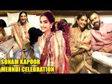 Sonam Kapoor's GRAND MEHNDI Ceremony | Sonam Kapoor & Anand Ahuja Wedding