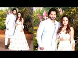 Varun Dhawan With Girlfriend Natasha Dalal At Sonam Kapoor & Anand Ahuja's Wedding Reception