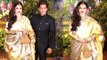 Shahrukh Khan Shows LOVE & CARE For Rekha At Sonam kapoor & Anand Ahuja's Wedding Reception