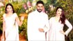 Karisma Kapoor IGNORES Ex Fiance Abhishek Bachchan At Sonam Kapoor & Anand Ahuja's Wedding Reception