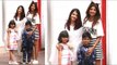 Aishwarya Rai With CUTE Daughter Aaradhya Attends Shilpa Shetty's Son Viaan's Birthday Party