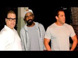 Salman Khan With Remo D'Souza & Ramesh Turani At Shankar Mahadevan's Studio In Bandra | Race 3