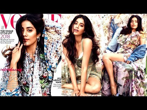 Jhanvi Kapoor Makes STUNNING Magazine Cover Debut Before Dhadak Release VOGUE Photoshoot