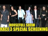 LIVE: Bollywood Celebs At RACE 3 GRAND Screening UNCUT | Ajay Devgn, Sonakshi, Varun, Sunil Shetty