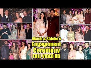 All Bollywood Celebs ATTEND Akash Ambani & Shloka Mehta’s GRAND Engagement Ceremony Complete Video