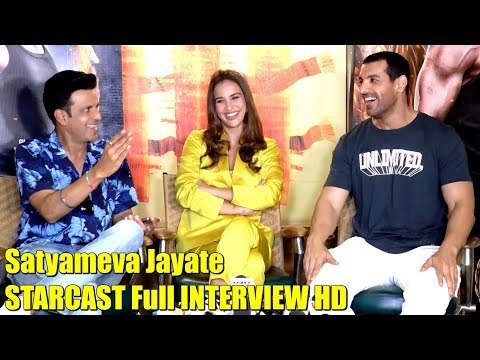EXCLUSIVE: Satyameva Jayate Movie STARCAST Full INTERVIEW | John Abraham,Manoj Bajpayee,Aisha Sharma