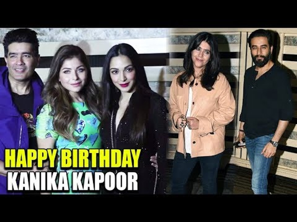 BABY DOLL Singer Kanika Kapoor BIRTHDAY PARTY | Many Bollywood Celebs