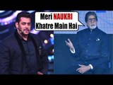Salman Khan To HOST Amitabh Bachchan's KBC | Amitabh Bachchan's SCARED Reply | Reaction